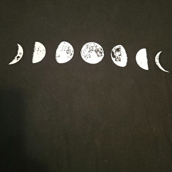Lunar Phases Tee - No Size Tag - Picture 2 of 9